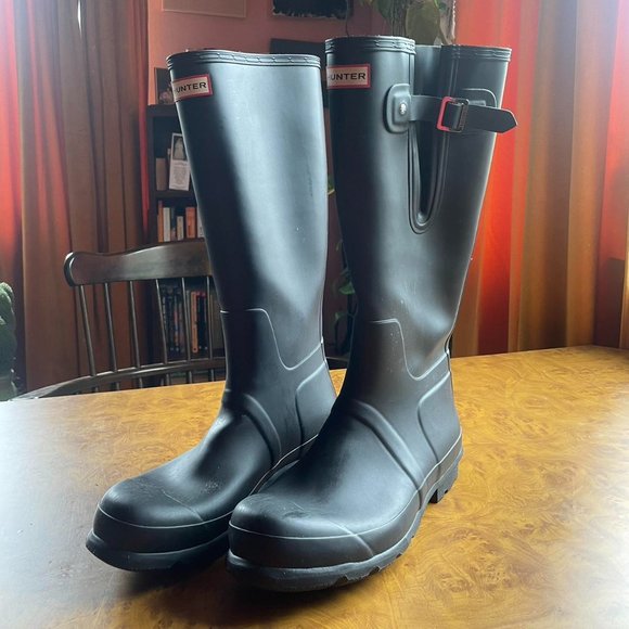 Hunter Wellies - Men's Original Tall Rain Boot - Picture 1 of 7
